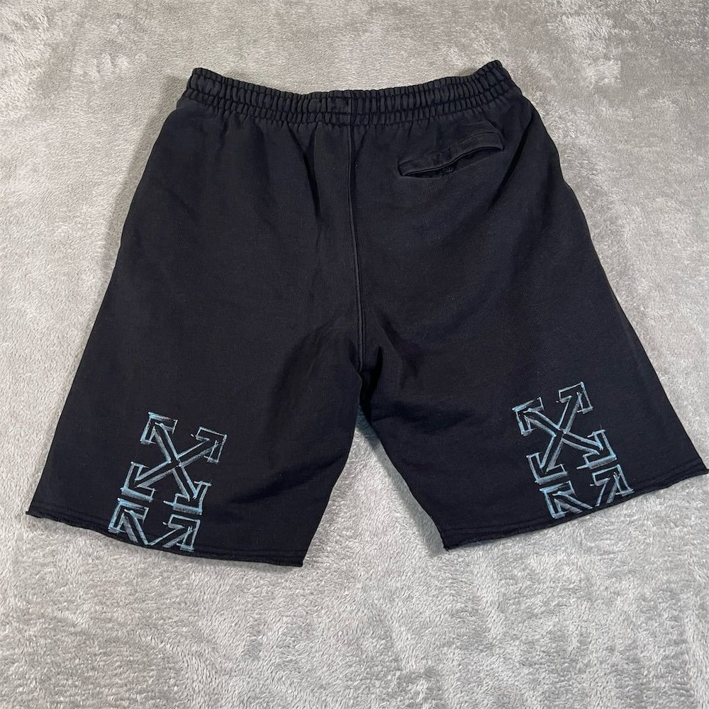 Off-White c/o Virgil Abloh‎ Marker Arrows Bermuda Shorts Adult Medium Black